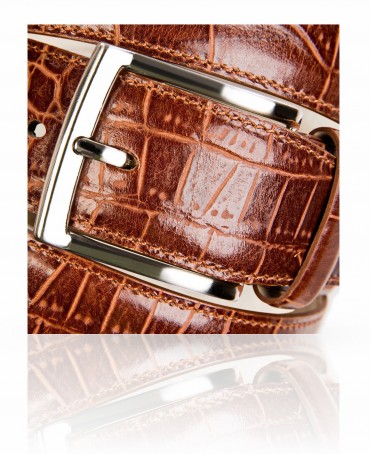 Ремень Унисекс 4065/40/Croco.Marrone